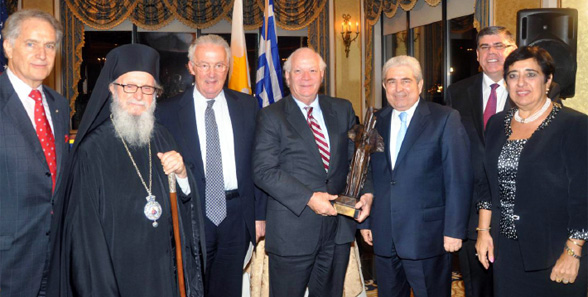 The Cyprus Federation of America honors Senator Benjamin L. Cardin